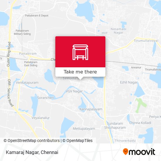 Kamaraj Nagar map