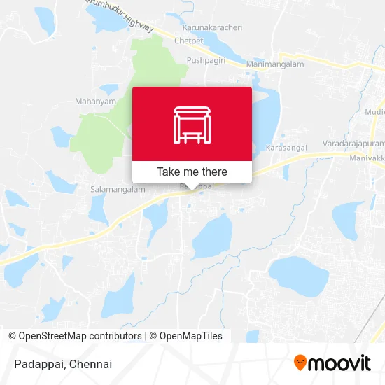 Padappai map