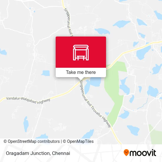 Oragadam Junction map