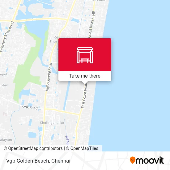 Vgp Golden Beach map