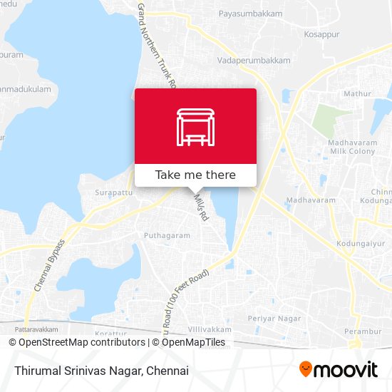 Thirumal Srinivas Nagar map