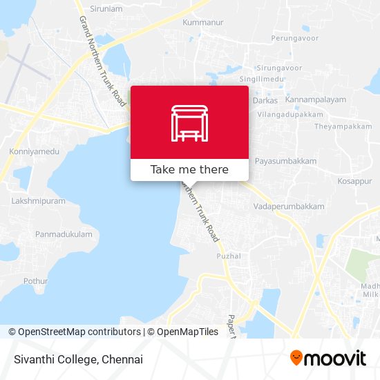 Sivanthi College map