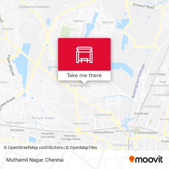 Muthamil Nagar map