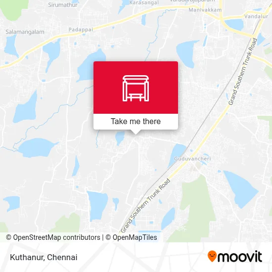 Kuthanur map