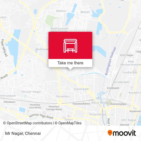Mr Nagar map