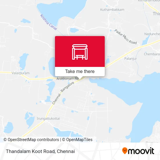 Thandalam Koot Road map