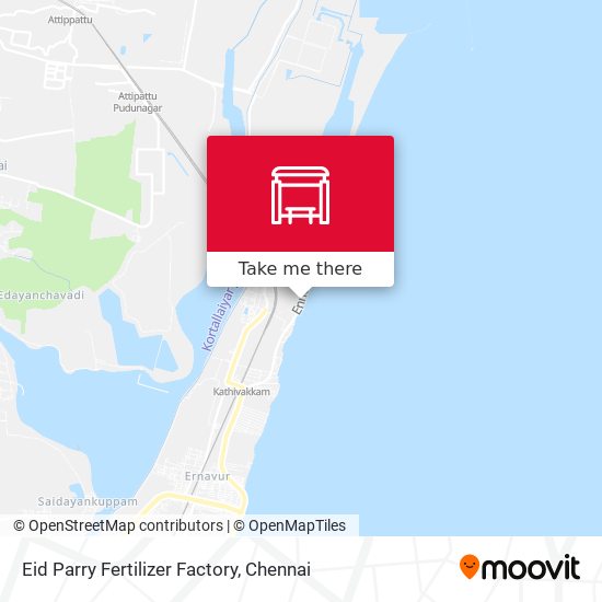Eid Parry Fertilizer Factory map