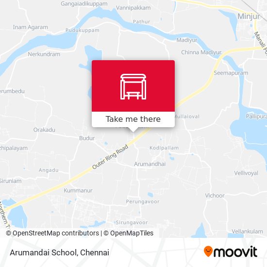 Arumandai School map