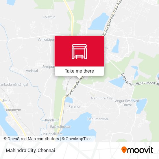 Mahindra City map