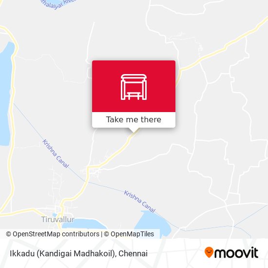 Ikkadu (Kandigai Madhakoil) map