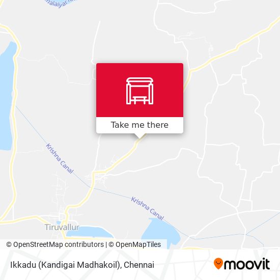 Ikkadu (Kandigai Madhakoil) map