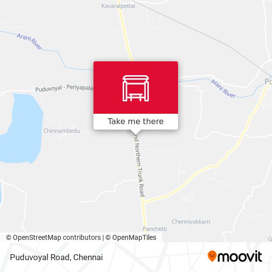 Puduvoyal Road map