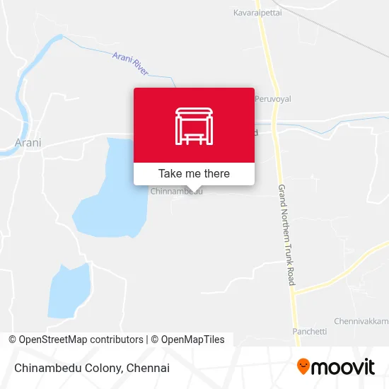 Chinambedu Colony map