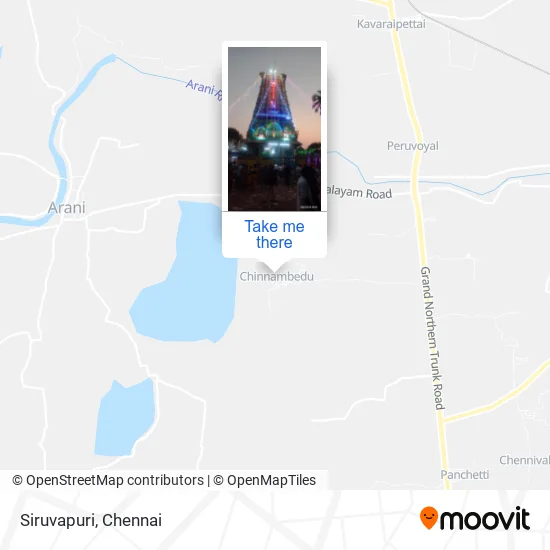 Siruvapuri map