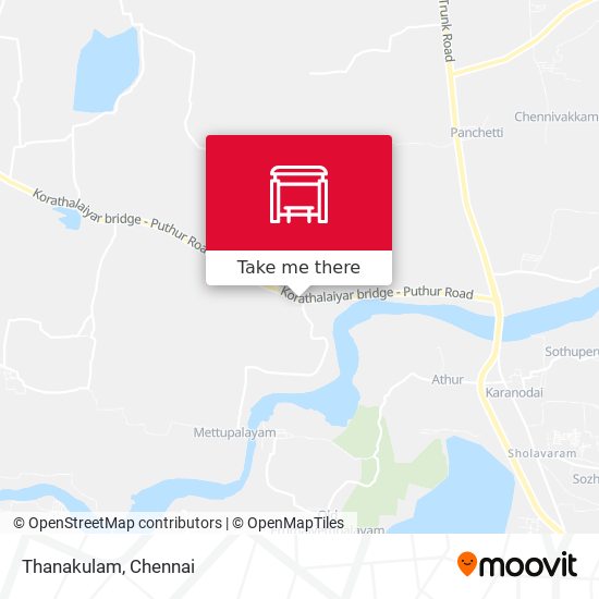 Thanakulam map