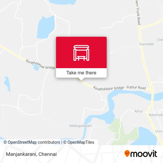 Manjankarani map