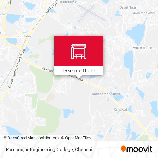 Ramanujar Engineering College map
