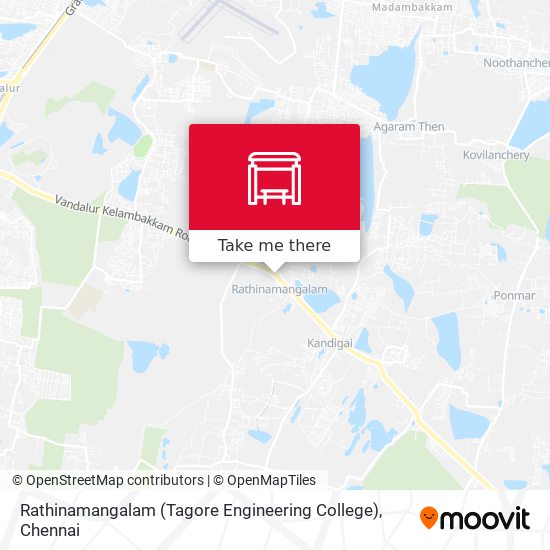 Rathinamangalam (Tagore Engineering College) map