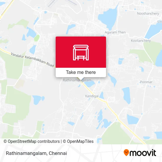 Rathinamangalam map