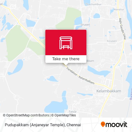 Pudupakkam (Anjaneyar Temple) map