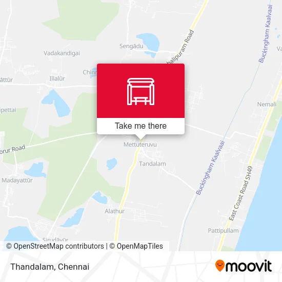 Thandalam map