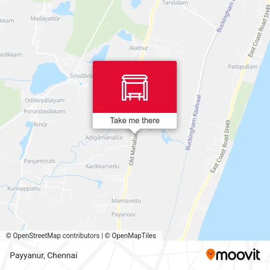 Payyanur map
