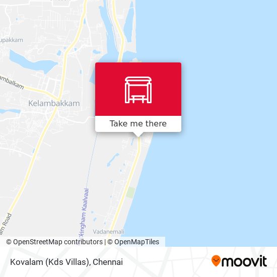 Kovalam (Kds Villas) map