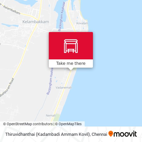 Thiruvidhanthai (Kadambadi Ammam Kovil) map