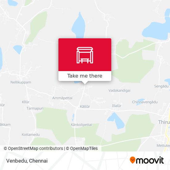 Venbedu map