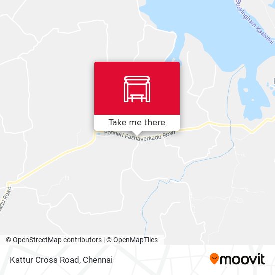 Kattur Cross Road map