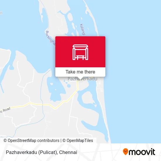 Pazhaverkadu (Pulicat) map