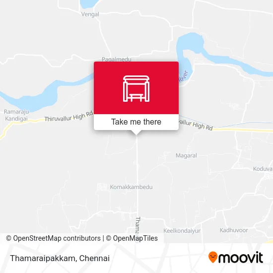 Thamaraipakkam map