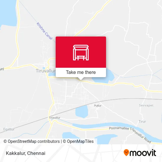 Kakkalur map