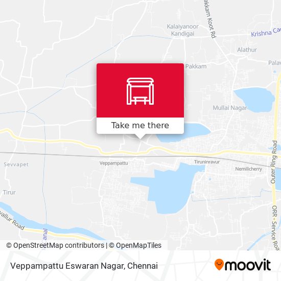 Veppampattu Eswaran Nagar map
