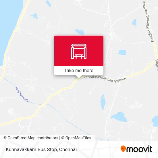 Kunnavakkam Bus Stop map