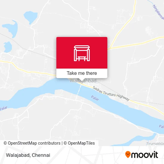Walajabad map