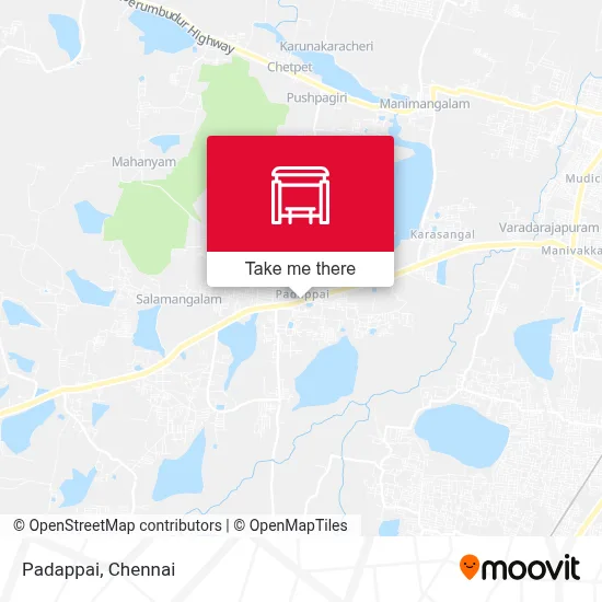 Padappai map