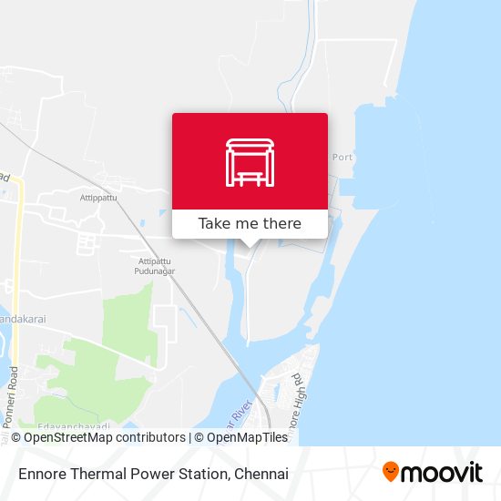 Ennore Thermal Power Station map