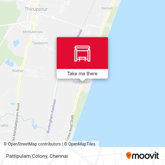 Pattipulam Colony map