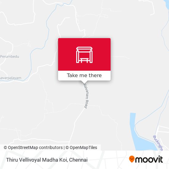 Thiru Vellivoyal Madha Koi map
