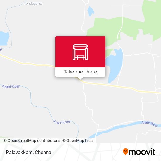 Palavakkam map