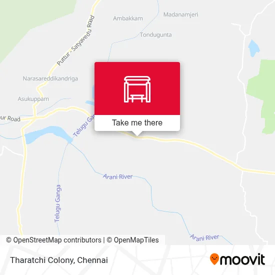 Tharatchi Colony map