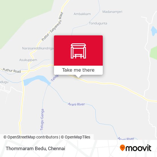 Thommaram Bedu map