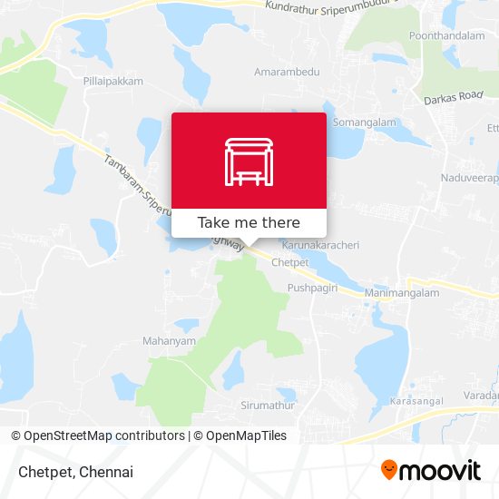 Chetpet map