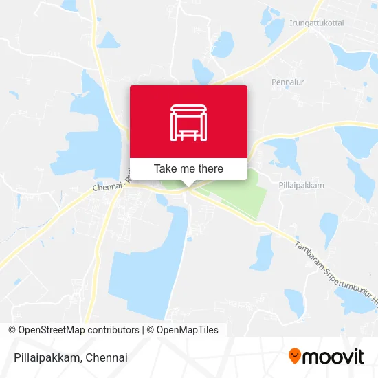 Pillaipakkam map