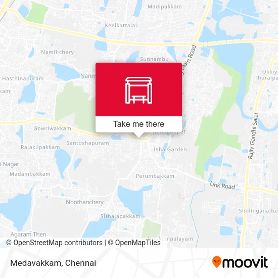 Medavakkam map