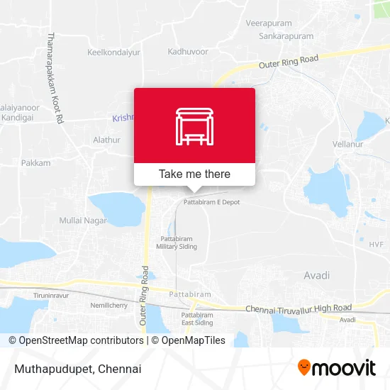 Muthapudupet map