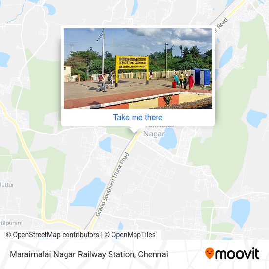 Maraimalai Nagar Railway Station map