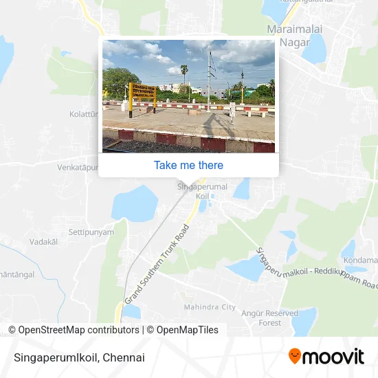 Singaperumlkoil map