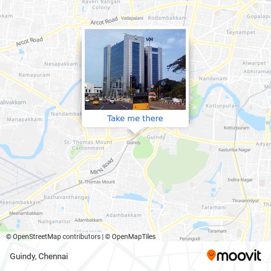 Guindy map